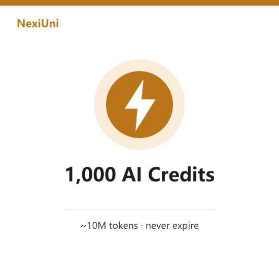 Picture of AI Credits — 1,000 pack
