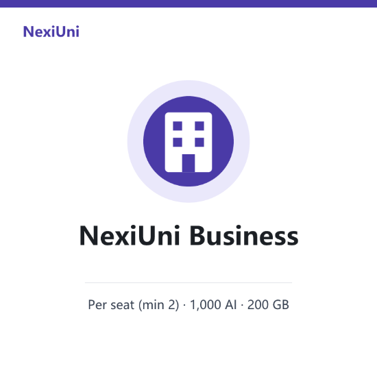 Picture of NexiUni Business (per seat, Annual)