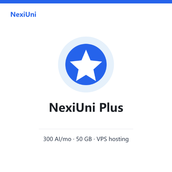 Picture of NexiUni Plus (Annual)