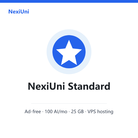 Picture of NexiUni Standard (Monthly)